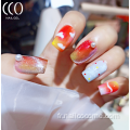Marque CCO de haute qualité 120 couleurs étiquette privée riche pigment trempage de vernis à ongles en gel uv en gros pour le salon nail art